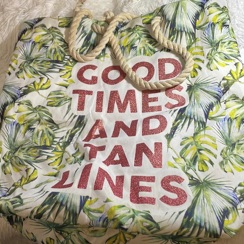 Tropical Beach Tote